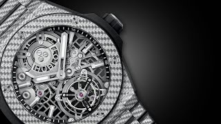 HUBLOT BIG BANG INTEGRATED TOURBILLON FULL CARBON [upl. by Dnalrag]