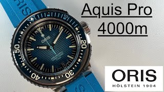 Oris New Release The Aquis Pro 4000 😱 [upl. by Jilli]