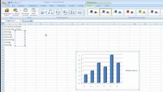 Excel 2007  Diagramme mit Texturen füllen [upl. by Leimad]