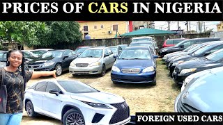 The Most Affordable Cars in Lagos Nigeria and Where to buy them Foreign Used Car Prices Part 1 [upl. by Annelg]