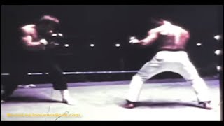 The First American Kickboxing Match Ever Joe Lewis vs OM [upl. by Okoyik643]