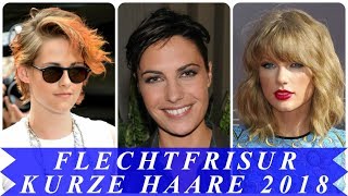 Aktuelle festliche frisuren kurze haare 2018 für damen [upl. by Benito]