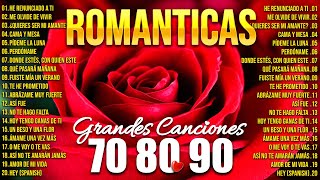 100 Canciones Romanticas Viejitas Pero Bonitas  Música Romántica de Todos Los Tiempos 70s 80s 90s [upl. by Klump]