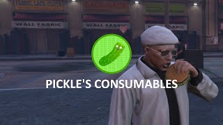 FREE Pickles Consumables  Food Drinks Drugs and more  ESX amp QB Compatible [upl. by Reaht]