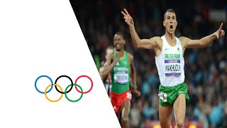 Taoufik Makhloufi ALG Wins 1500m Gold  London 2012 Olympics [upl. by Christoph386]