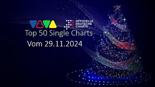 VIVA Top 50 Single ChartsOffizielle Deutsche Chartsvom 29112024 [upl. by Elleirda]