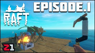 Starting A NEW Raft for the Upcoming Chapter 2 Update Raft Episode 1  Z1 Gaming [upl. by Aracot]