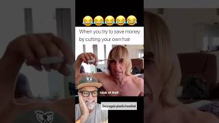 The Best Home Haircut Ever Hairdresser Reacts [upl. by Eseret]