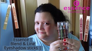 Essence  Blend amp Line Eyeshadow sticks [upl. by Latea899]