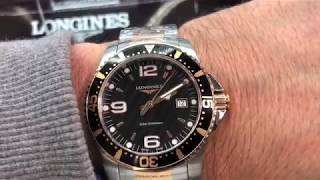 Longines HydroConquest miesten rannekello L37403587 [upl. by Anawal]