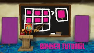 Minecraft Banner 101  How to Make a Banner in Minecraft [upl. by Erret]