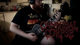 Cannibal Corpse  Devoured By Vermin Guitar Cover [upl. by Onairotciv]