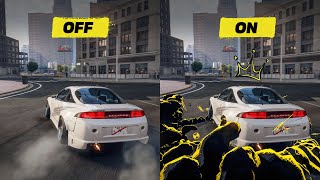 NFS Unbound  Effects OnOff [upl. by Airdnazxela]