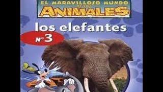 El maravilloso mundo de los animales de Disney Los elefantes [upl. by Cyprio]