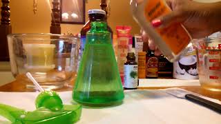 How To Make Moisturizing Aloe Vera Juice Mixture  Aloe Vera Moisturizing Spray For Hair Growth [upl. by Ramos971]