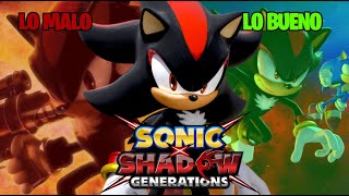 Sonic x Shadow es la formula perfecta para el desastre [upl. by Lanrev]