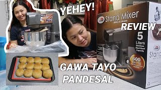 KYOWA STAND MIXER REVIEW and PANDESAL TUTORIAL [upl. by Oslec]