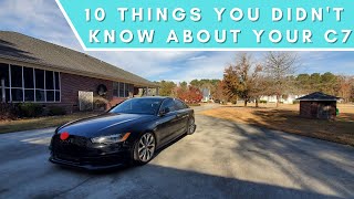 10 Things You probably Didnt Know About Your C7 [upl. by Filemon]