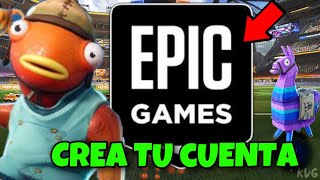 Como CREAR CUENTA De EPIC GAMES Facil y Rapido ✅ Guia Paso a Paso  Crear Una Cuenta de Epic Games [upl. by Eiramacissej]