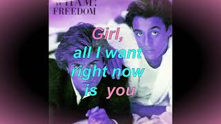 Wham  Freedom 1984 [upl. by Esirahc]