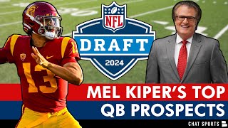 UPDATED Mel Kiper QB Rankings For 2023 NFL Draft  Top 10 QB Prospects Ft Caleb Williams Drake Maye [upl. by Partridge]