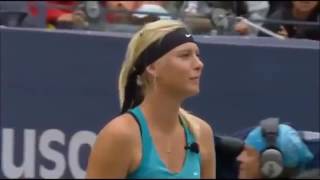 Best shot in tennis Roger Federer vs Serena Williams vs Maria Sharapova vs Andy Rodick ✔ 1 [upl. by Nichol]