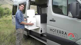 Thetford Porto Potty  Instructional Video  Moterra Camper Vans [upl. by Magulac]