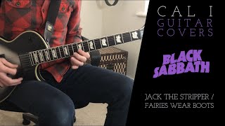 Jack the stripper  fairies wear boots  Guitar cover Black Sabbath [upl. by Aletta]