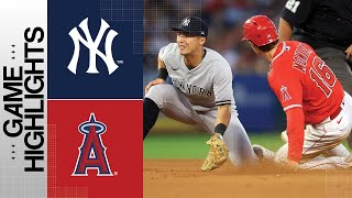 Yankees vs Angels Game Highlights 71823  MLB Highlights [upl. by Anelej]