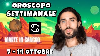 OROSCOPO DELLA SETTIMANA DAL 7 AL 14 OTTOBRE [upl. by Ynafit]