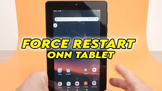 Onn Tablet How to Force Restart [upl. by Leaper]