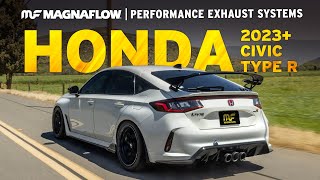 NEW  2023 Honda Civic Type R xMOD Series Performance Exhaust System  MagnaFlow Part 19611 [upl. by Eanaj225]