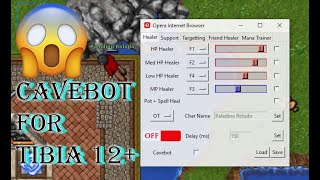 PTBR  ENGLISH TibiaCopilot  Cavebot for Tibia 12 Update [upl. by Roth]