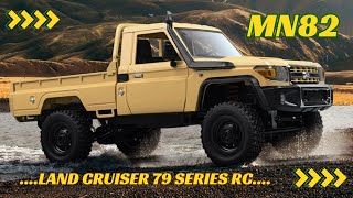 MN82 Land Cruiser 79 RC Crawler Action [upl. by Luis]