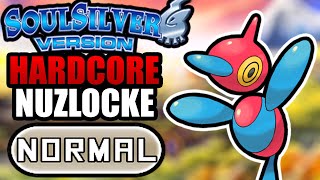 Pokémon Soul Silver Hardcore Nuzlocke  Normal Types Only No items No overleveling [upl. by Spencer748]