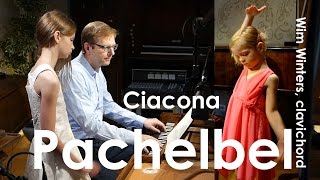 J Pachelbel  Ciacona in F Minor  Wim Winters clavichord [upl. by Margot895]