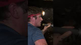 Cave Diving funny caving cave explore dangerous fun joke fail rock shorts viral fyp [upl. by Rhyne]