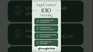 Angel Number meaning  1010 Angel number meaning Do you see this spirituality angelnumbers [upl. by Hilda]