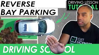 Reverse Bay Parking Manoeuvre Made Easy  Driving Tutorial  Updated 2024 [upl. by Helbonia]