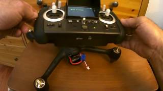 Hubsan H501s Upgrade passo a passo e tempo de voo depois [upl. by Bashemeth]