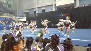 Arvida Middle School cheerleading competition 2016 [upl. by Arevle121]