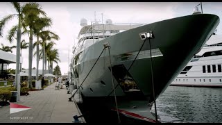 4 Billion worth of Luxury Superyachts  The FLIBS tour  Fort Lauderdale Boat Show [upl. by Leksehcey]