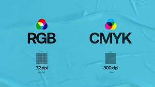 RGB vs CMYK  72 DPI vs 300 DPI  Explained [upl. by Stimson493]