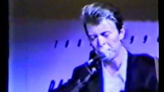 David Bowie  Space Oddity  Live at SoundVision Tour Press Conference 230390 [upl. by Notneb965]