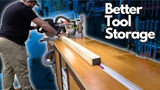 Upgrading A Traditional Miter Saw Station [upl. by Karie336]