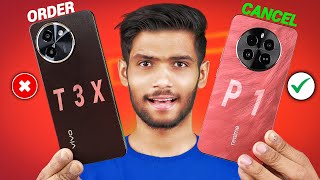 Vivo T3x vs Realme P1 5G Detail Comparison Best Smartphone Under 15000 [upl. by Piwowar]