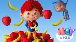 Apples and Bananas song 🍎 🍌 HeyKids  Nursery Rhymes [upl. by Kaylee]