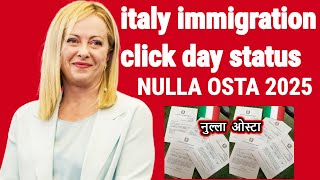 Dont Miss Out on Italy Immigration Opportunities on Click Day 2  italy immigration click day 2025 [upl. by Belding]