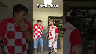 Sretni dres hrvatska croatia fyp balkan dres nogomet tekma [upl. by Willey968]