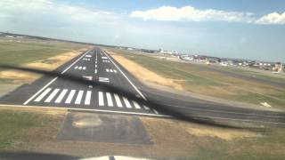 Cockpit landing in ToulouseBlagnac LFBO  TLS with a C172 right after A350 [upl. by Ayyidas982]